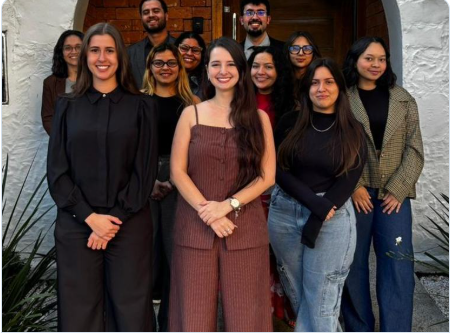 Equipe do setor REDAÇÃO com Mélany Paiva